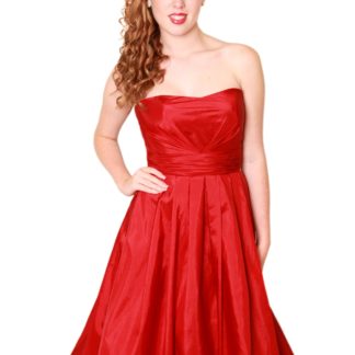 strapless taffeta red short bridesmaid dress milton keynes, Bridesmaid Dresses for different shapes and sizes